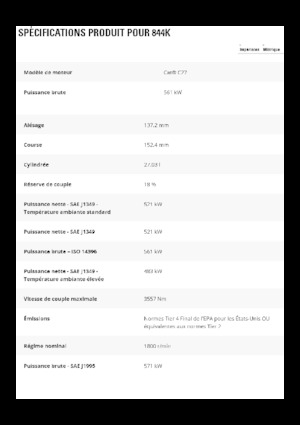 Kolové buldozery Caterpillar 844K