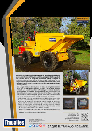 Kolové dumpery Thwaites MACH2044