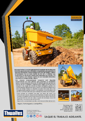 Kolové dumpery Thwaites MACH2077