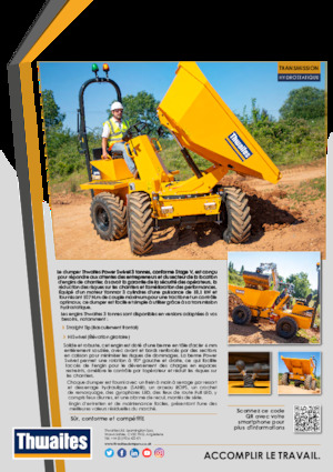 Kolové dumpery Thwaites MACH2080