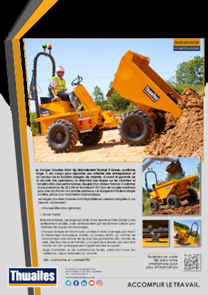 Kolové dumpery Thwaites MACH2081