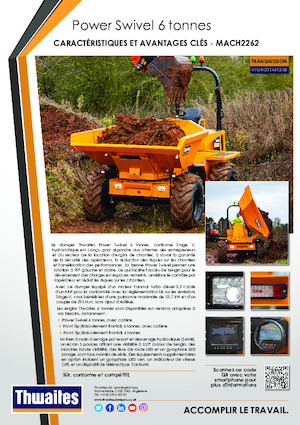 Kolové dumpery Thwaites MACH2262