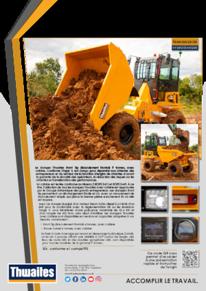 Kolové dumpery Thwaites MACH2490