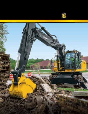 Kolová rypadla John Deere Construction 190G W