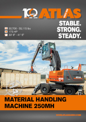 Kolová rypadla Atlas 250 MH