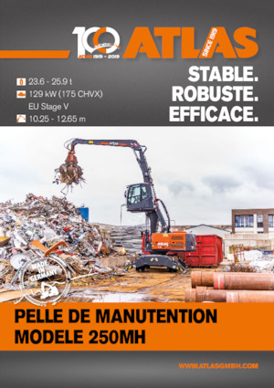 Kolová rypadla Atlas 250 MH
