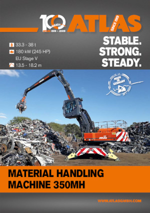 Kolová rypadla Atlas 350 MH