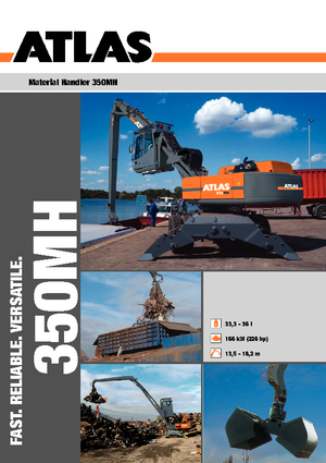 Kolová rypadla Atlas 350 MH