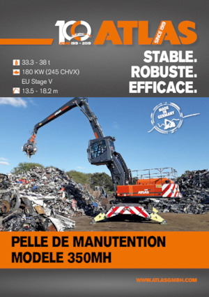 Kolová rypadla Atlas 350 MH