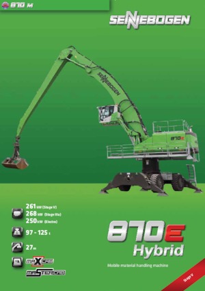 Kolová rypadla Sennebogen 870 M