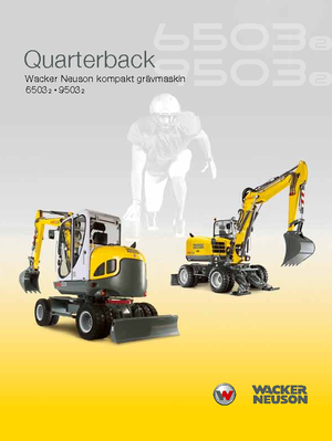 Kolová rypadla Wacker Neuson 9503