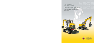 Kolová rypadla Wacker Neuson 9503