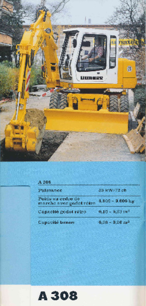 Kolová rypadla Liebherr A 900