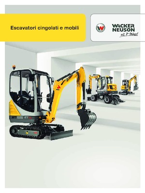 Kolová rypadla Wacker Neuson EW 100