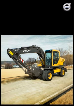 Kolová rypadla Volvo EW145B Prime