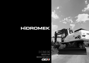 Kolová rypadla Hidromek HMK 200 W