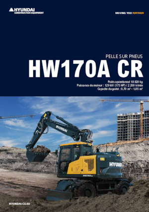 Kolová rypadla Hyundai HW170ACR