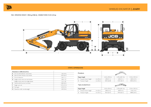 Pásová rypadla JCB JS 160 W