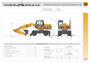 Pásová rypadla JCB JS 160 W