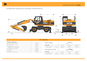 Pásová rypadla JCB JS 200 W