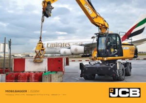 Pásová rypadla JCB JS200W