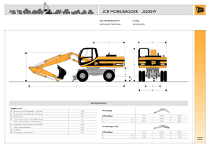 Pásová rypadla JCB JS 200 W