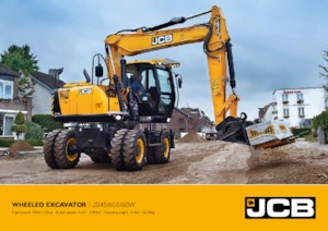 Pásová rypadla JCB JS160W