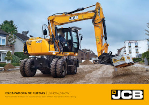 Pásová rypadla JCB JS160W
