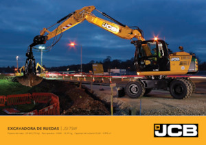 Kolová rypadla JCB JS175W