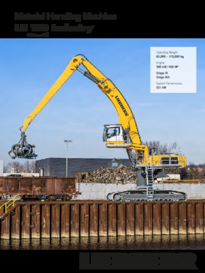 Manipulátory s materiálem Liebherr LH 110 M Industry Litronic