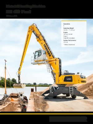 Manipulátory s materiálem Liebherr LH 60 M High Rise Port Litronic