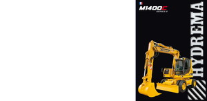 Kolová rypadla Hydrema M 1400 C Serie 2