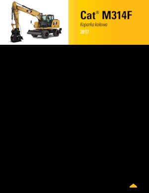 Kolová rypadla Caterpillar M314F