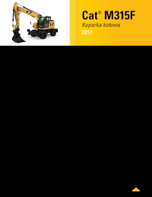 Kolová rypadla Caterpillar M315F