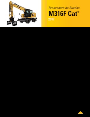 Kolová rypadla Caterpillar M316F