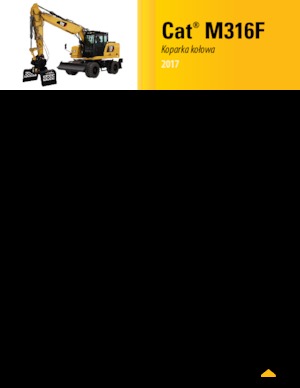 Kolová rypadla Caterpillar M316F