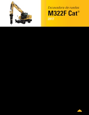 Kolová rypadla Caterpillar M322F