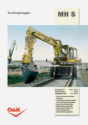 Kolová rypadla O&K MH S
