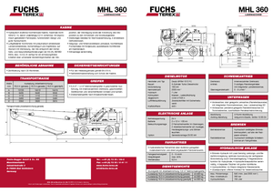 Manipulátory s materiálem Fuchs MHL 360