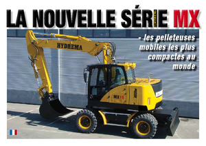 Kolová rypadla Hydrema MX 16