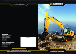 Kolová rypadla PowerPlus PP220W-XI ADVANCE
