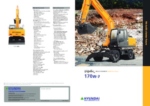 Kolová rypadla Hyundai R 170 W 7