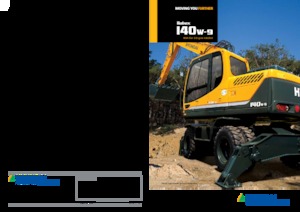 Kolová rypadla Hyundai R140W-9