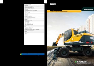 Kolová rypadla Hyundai R140W-9A