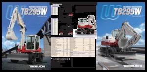 Kolová rypadla Takeuchi TB 295W