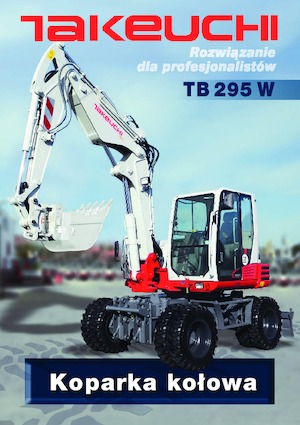 Kolová rypadla Takeuchi TB 295W