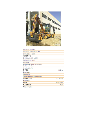 Kolová rypadla Case WX 95