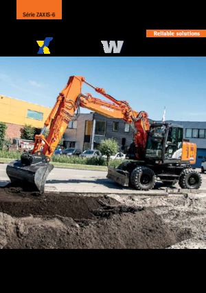 Kolová rypadla Hitachi ZX170W-6