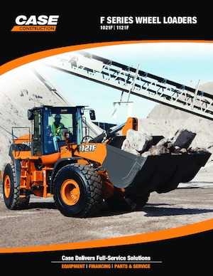 Kolové nakladače Case 1021 F