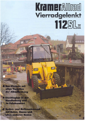 Kolové nakladače Kramer 112 SL